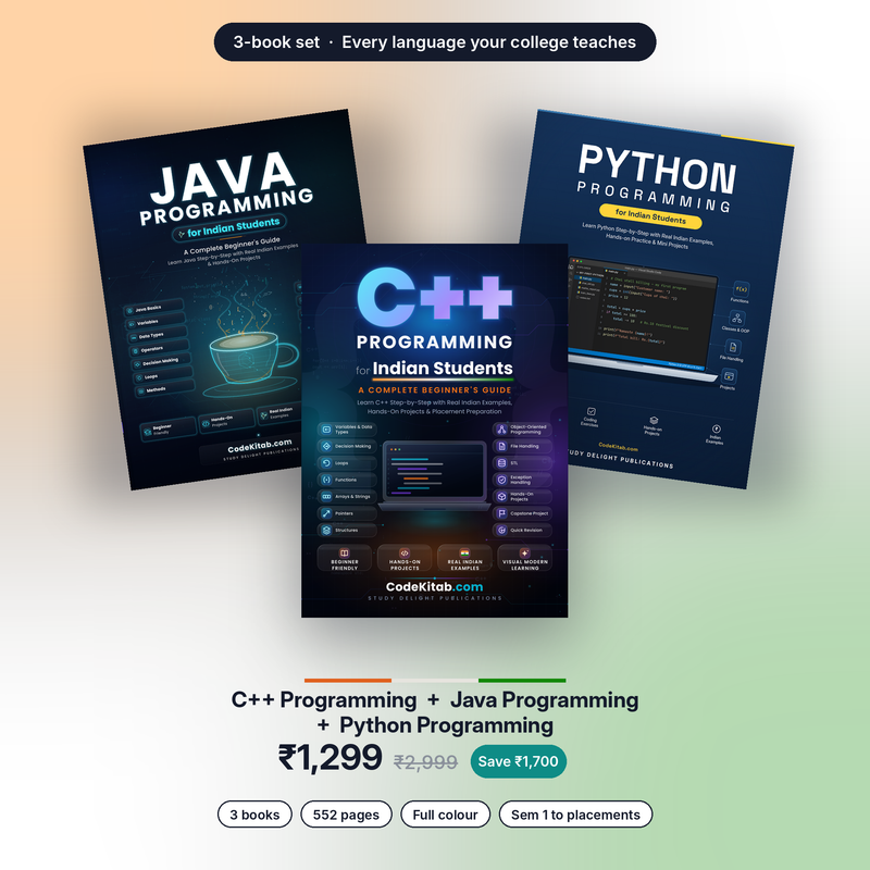 Core Languages Set — 3 books