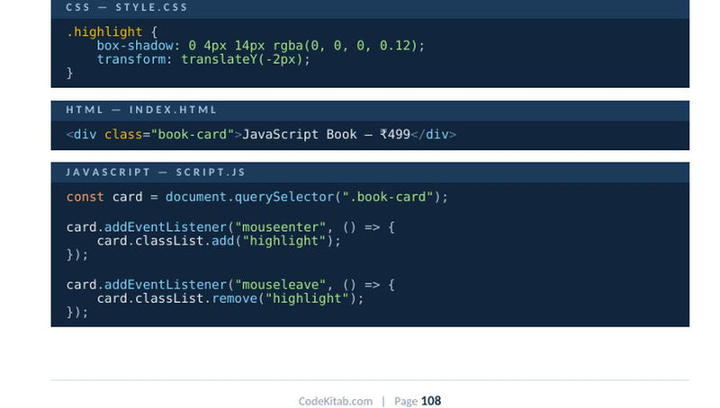 Highlight the ₹499 book card
