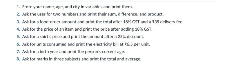 GST bills and electricity units