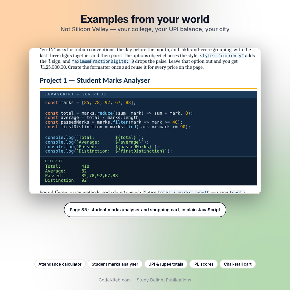 JavaScript for Indian Students — example page
