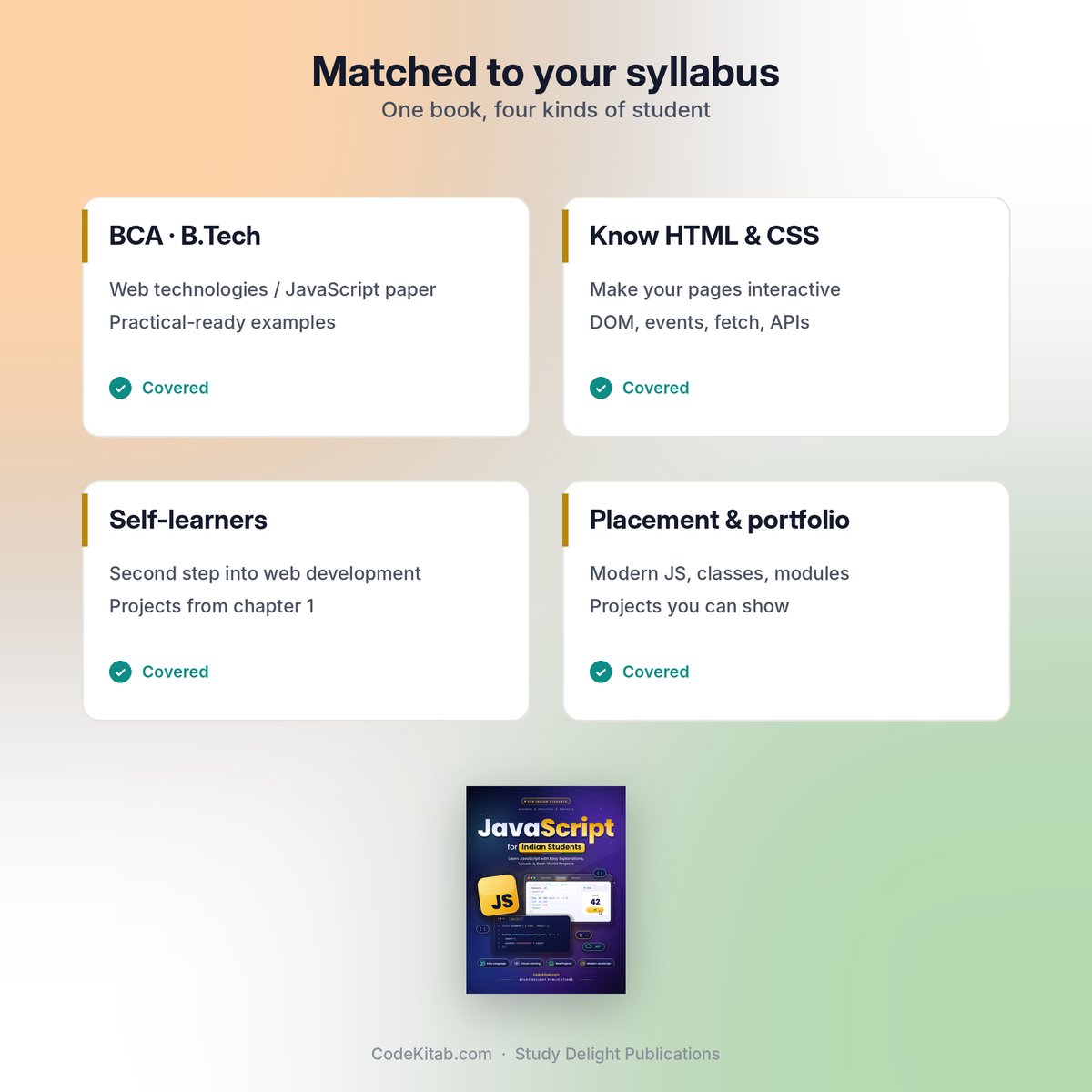 JavaScript for Indian Students — who it's for