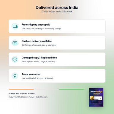 JavaScript for Indian Students — delivery and trust
