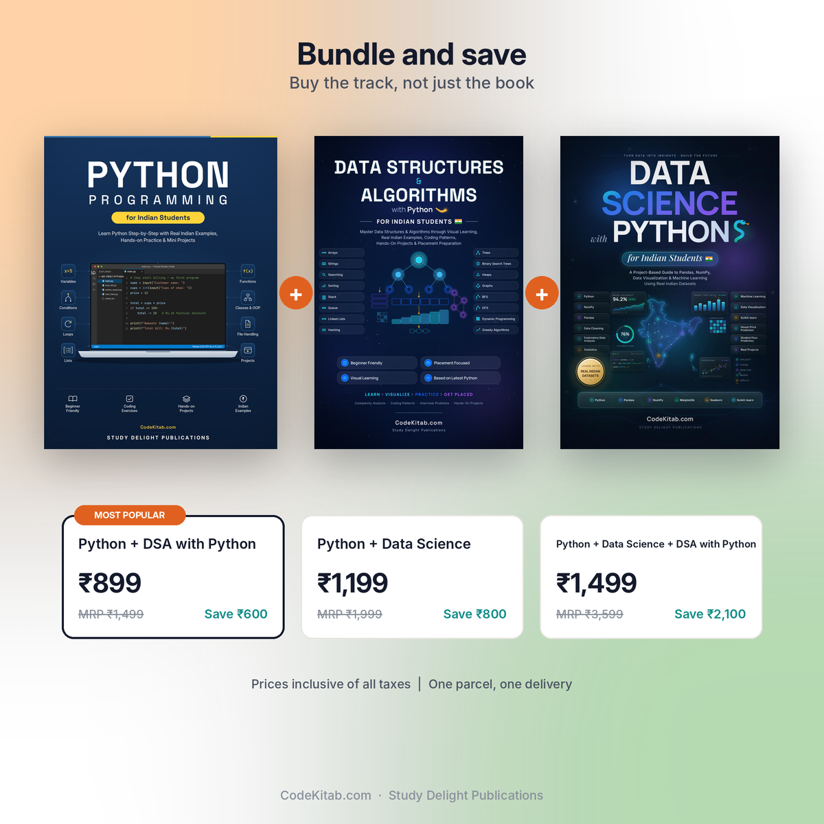 Python Programming for Indian Students — bundle offer