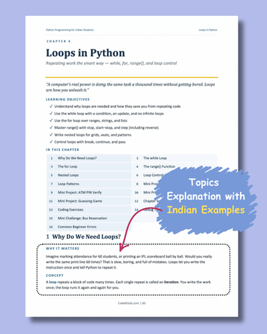 Python Programming for Indian Students